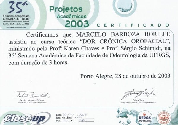 marcelo borille diploma 25