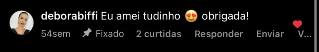 depoimento de lente de contato dental da Debora